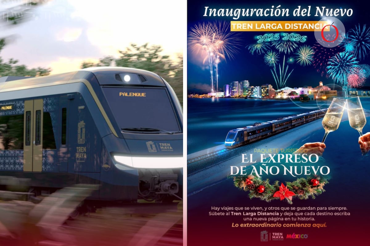 Lanzamiento Triunfal del Tren Maya: El Icono del Transporte de Masas Hace Su Primer Vía con El Expreso de Fin de Año