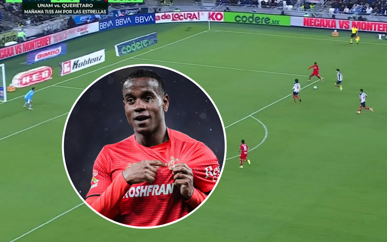 El golazo que cambió el rumbo del partido: Helinho se erige como figura clave en la victoria de Toluca sobre Monterrey.