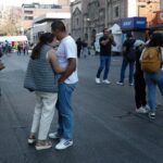 Clara Brugada informa sobre el resultado sin daños después del sismo de 5.7 grados registrado en la Ciudad de México.