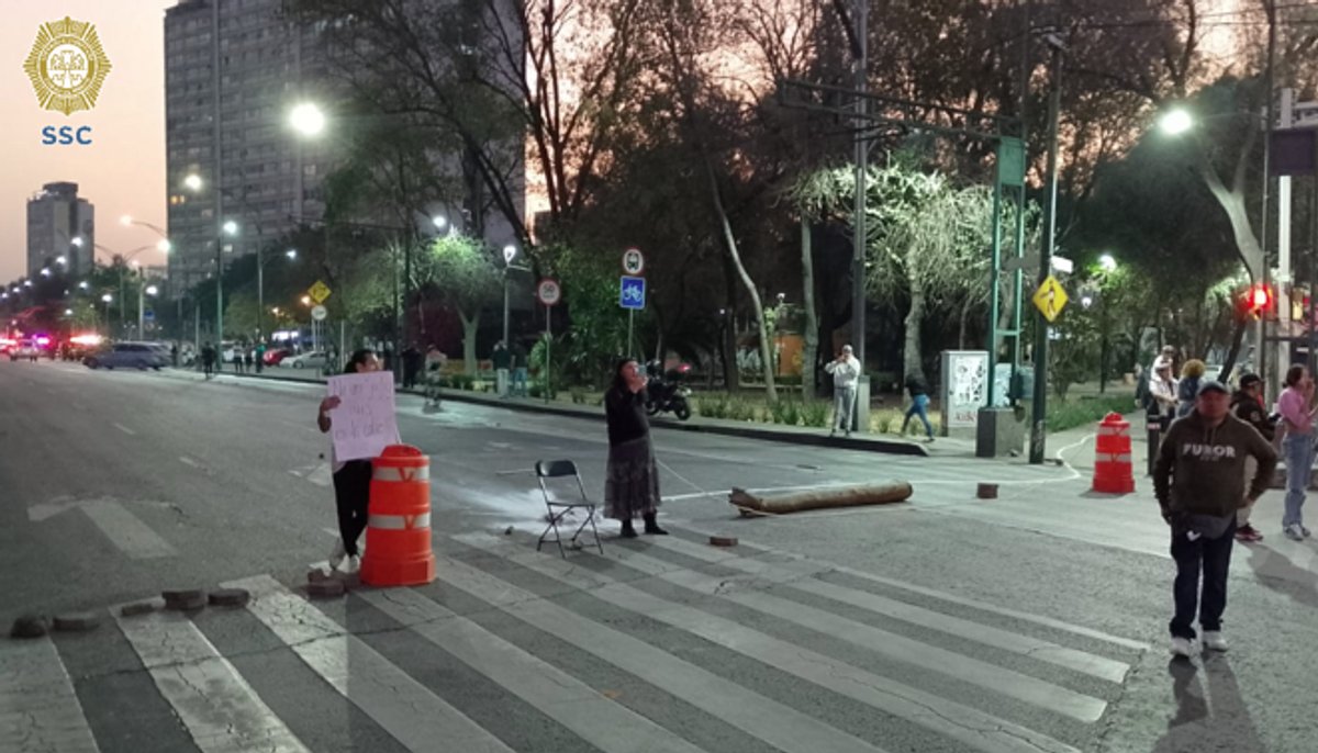 Detienen a 10 personas por riña con policías en la alcaldía Cuauhtémoc