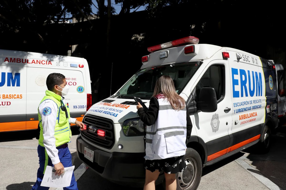 Urgencias dependen de pocas ambulancias y largos traslados en CDMX