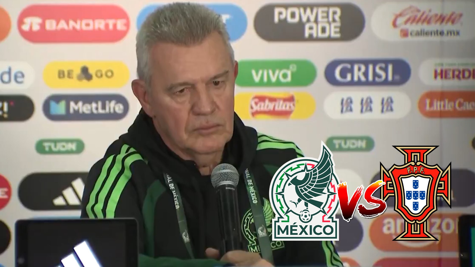 "Contemplo ese partido": Javier Aguirre seguro de que el México vs Portugal no será cancelado